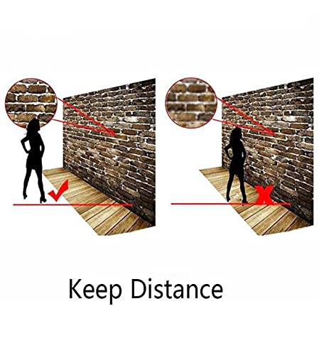 Renaiss 7x5ft Halloween Backdrop Ancient Ruins Stone Town Dark Night Full Moon Horror Photography Background Vintage Punk Gothic Medieval Buildings Photo Video Studio Props Party Supplies Decor Vinyl - Image 7