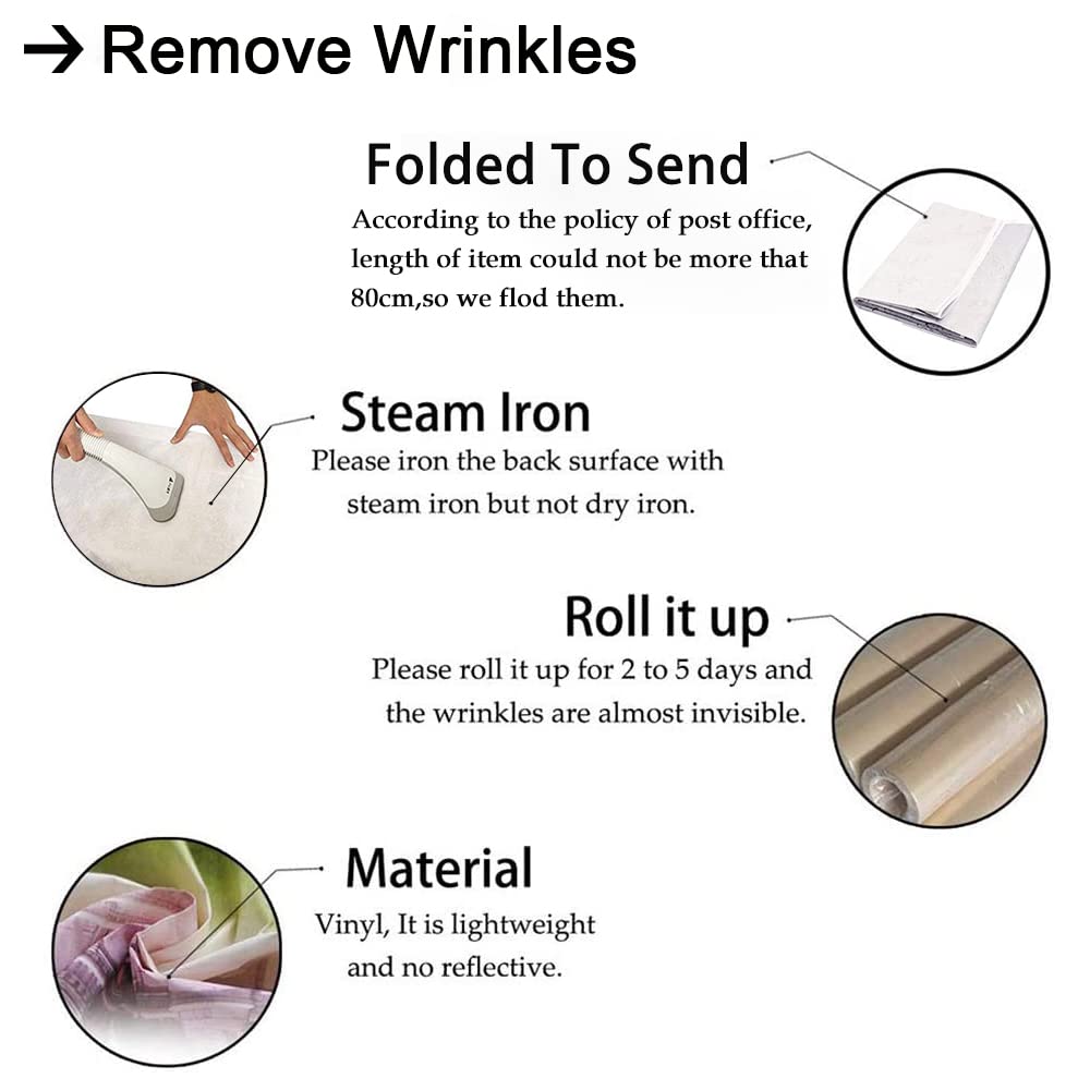 Renaiss Halloween Backdrop Full Moon Witch Pumpkin Lamp Graveyard Spooky Haunted House Photography Background Crow Bat Dilapidated Villa Scary Halloween Dress Up Party Decors 5x3ft Photo Booth Props - Image 9